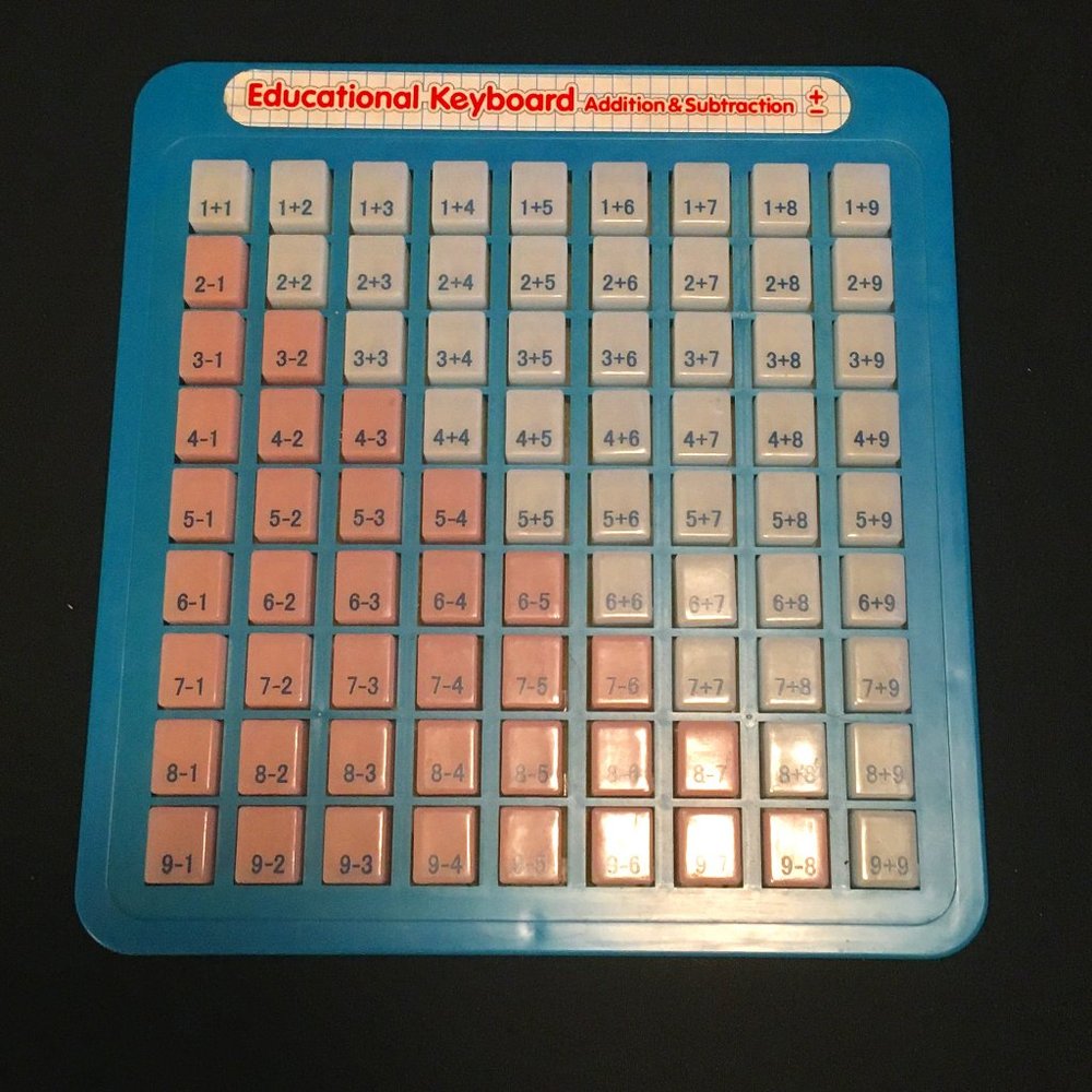 Educational Keyboard - Addition & Subtraction - Manual Educational Toy